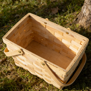 Large Woven Decorative Picnic Basket